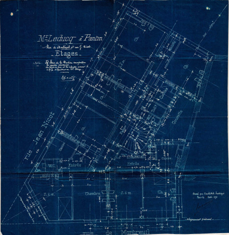 2 rue Jean-Nicot et rue Charles-Auray : permis de construire.