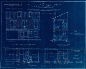 25 rue Eugène-et-Marie-Louise-Cornet [ancienne rue de l'Alliance] : permis de construire.