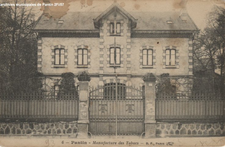 Manufacture des tabacs, pavillon.