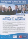 Élections départementales des 22 et 29 mars 2015. - Canton Pantin-Le Pré-Saint-Gervais, premier tour : tract « Battre la gauche c'est possible ! » de Une équipe auprès de vous pour Pantin et le Pré-Saint-Gervais.