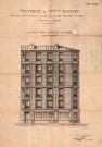 66 rue Charles-Nodier et rue des Sept-Arpents : permis de construire.
