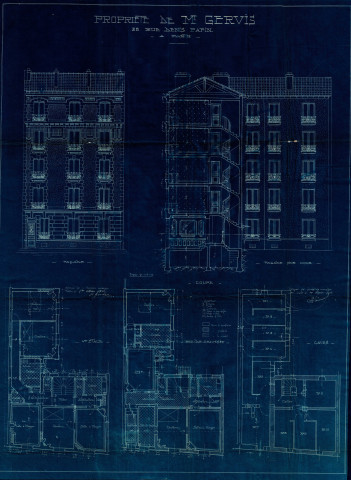 38 rue Denis-Papin : permis de construire.