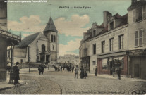 Pantin - Vieille église (église Saint-Germain, hôtel du Clocher d'or).