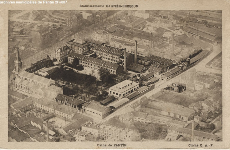 Établissements Cartier-Bresson - Usine de Pantin (église Sainte-Marthe).