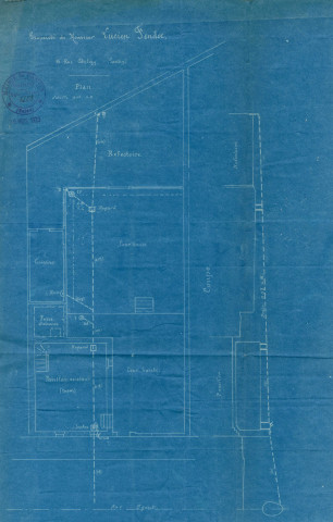 20 rue Delizy : permis de construire.