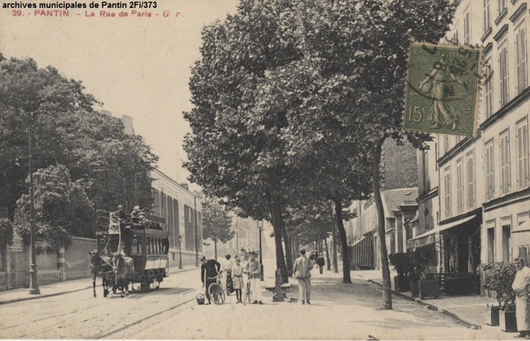 29. Pantin - La rue de Paris (F. Boulanger).