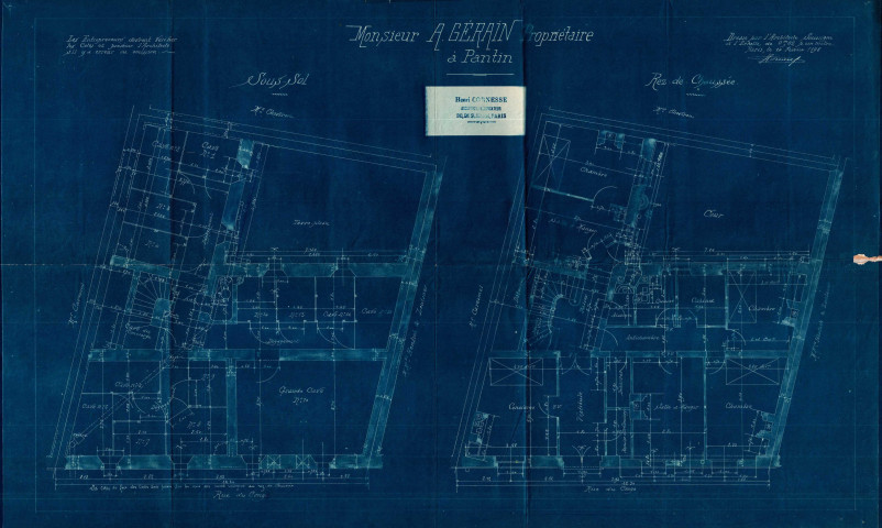 20 rue du Congo : permis de construire.