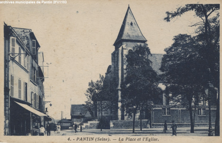 La place de l'Église.