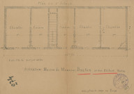 30 rue Kléber, exhaussement d'une maison : permis de construire.