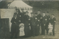 Poste de secours des sauveteurs-ambulanciers de la Croix-Rouge de la Seine et de la Marne, section de Pantin.
