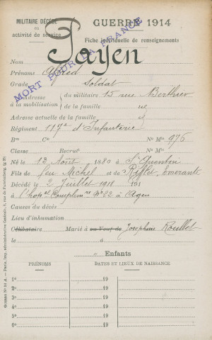 PAYEN Alfred Jules Victor