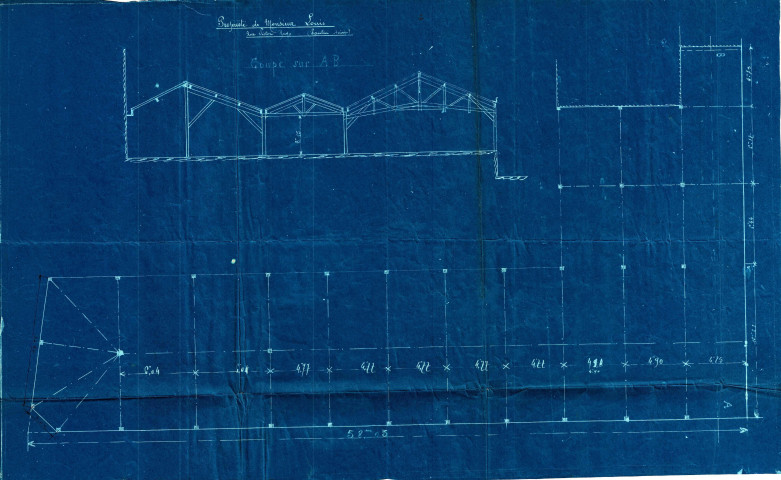 Quai de l'Aisne, rue de la Distillerie et 37 rue Victor-Hugo, projet d'agrandissement de la scierie : permis de construire.