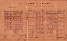 13 rue de la Paix, construction d'un immeuble de rapport de quatre étages : permis de construire.
