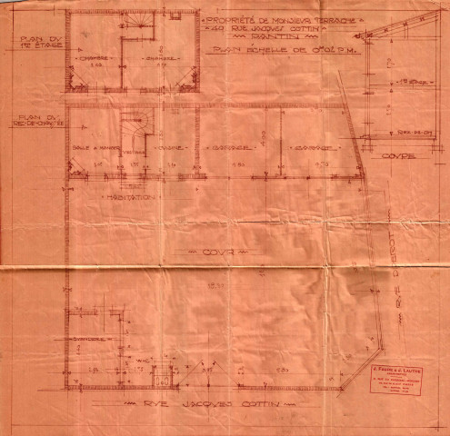 49 rue Jacques-Cottin : permis de construire.