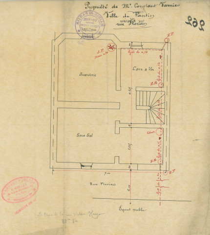 Rue Florian : permis de construire.