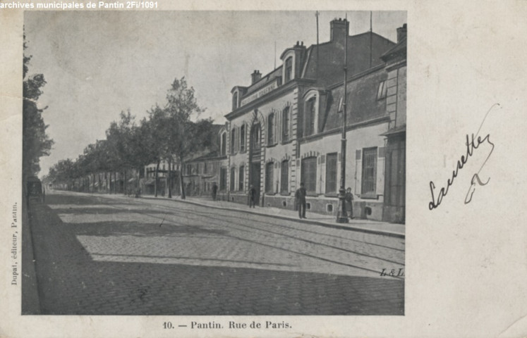 10. Pantin - Rue de Paris.