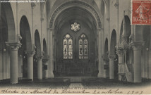 Pantin - Intérieur de l'église Sainte-Marthe.