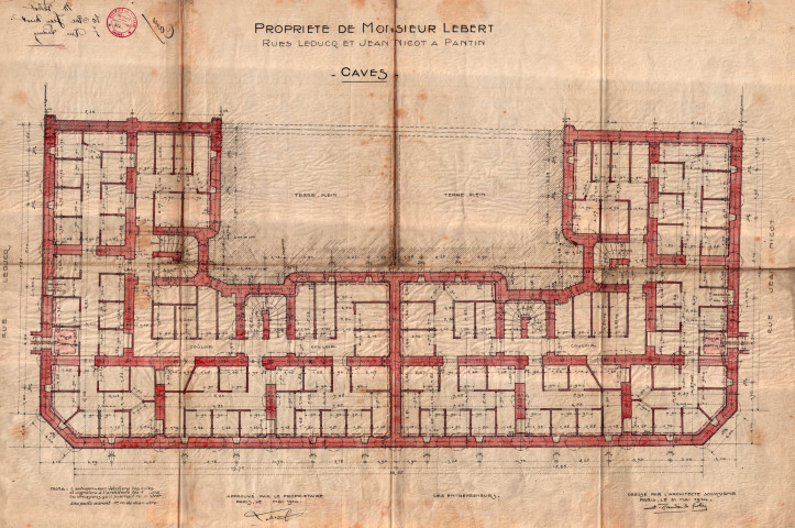 8-10 rue Jean-Nicot et 5-7 rue Théophile-Leducq : permis de construire.