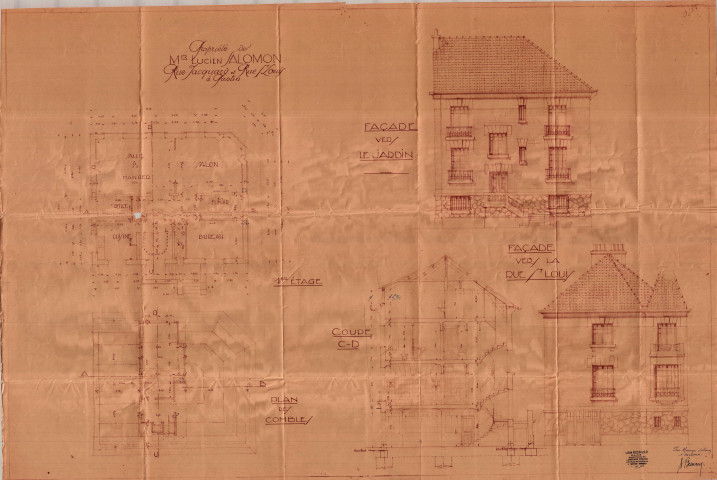 12 rue Jacquart et rue Saint-Louis : permis de construire.