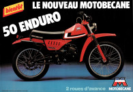La nouvelle 50 Enduro de Motobécane : affiche.