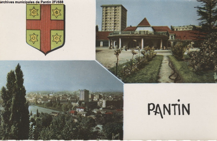 L'école de Plein air et vue générale (stade).