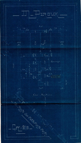 98 avenue du Général-Leclerc [ancienne route des Petits-Ponts] : permis de construire.