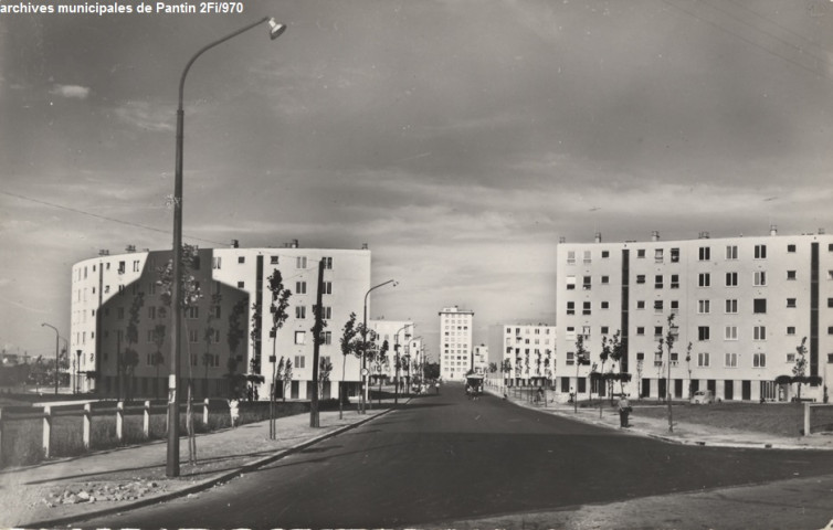 Les Courtillières, vue générale.