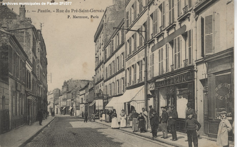 11. Pantin - Rue du Pré-Saint-Gervais.