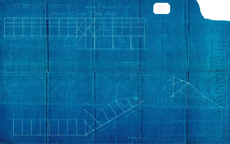 4-6 place de l'Église : permis de construire.