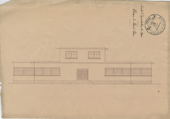 Rue du Cheval-blanc : permis de construire.
