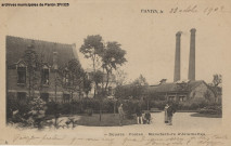 Pantin - Square. Postes. Manufacture d'allumettes.