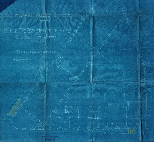 40 rue Delizy [ancien 22 rue Delizy] et chemin Latéral-au-Chemin-de-Fer, construction d'un bâtiment : permis de construire.