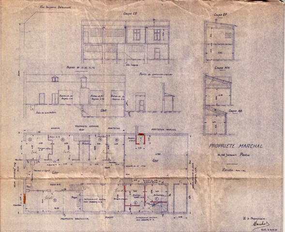 25 rue Jacquart : permis de construire.