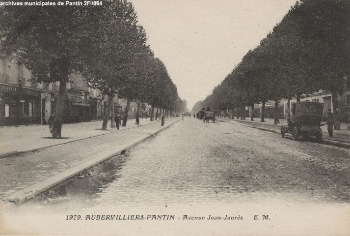 1979. Aubervilliers-Pantin - Avenue Jean-Jaurès.
