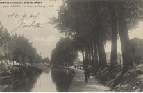 1421. Pantin - Le canal de l'Ourcq.