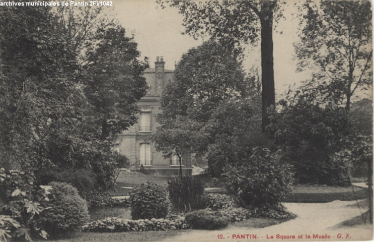 12. Pantin - Le square et le musée.