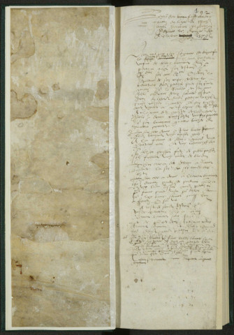 Paroisse Saint-Germain : registre des actes de baptême, mariage et sépulture.