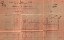 6 rue des Pommiers, projet de surélévation d'un étage et transformation : permis de construire.
