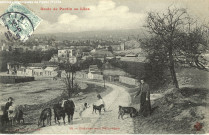 Route de Pantin aux Lilas - Chèvres aux pâturages (Folie Romainville, entrepôt).
