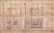 217 avenue Jean-Lolive [ancienne rue de Paris], construction d'un étage à usage de bureaux et logements : permis de construire.