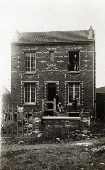 Photographie du pavillon du 35 rue Marie-Thérèse en 1928