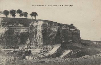Carte postale des « falaises » de Pantin