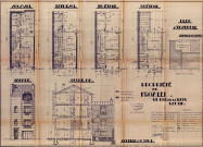14 bis rue de la Paix, construction d'un pavillon d'habitation de deux étages : permis de construire.
