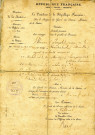 Réintégration dans la qualité de Français de Joseph Werner [grand-père maternel de Roger Hasenfratz] : ampliation du décret du Président de la République.