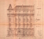 Rue Parmentier et rue Benjamin-Delessert, projet de construction d'un immeuble d'habitation de quatre étages : permis de construire.