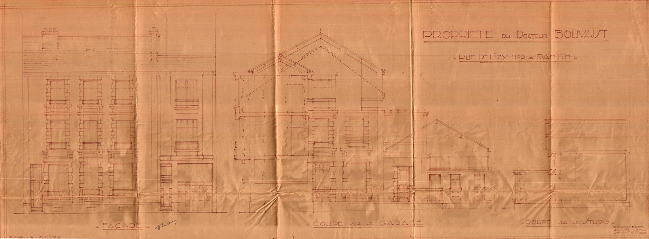 5 rue Delizy : permis de construire.