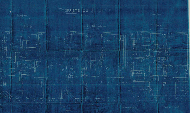 33 rue Étienne-Marcel et rue Montgolfier : permis de construire.