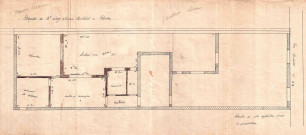 23 rue Michelet, construction d'un bâtiment d'habitation sur cour : permis de construire.