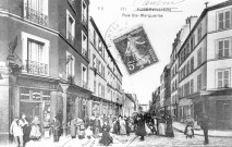 Rue Sainte-Marguerite : reproduction d'une carte postale.
