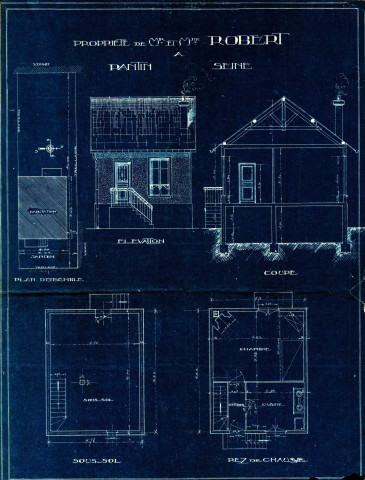 54 rue Lépine, construction d'une maison d'habitation : permis de construire.